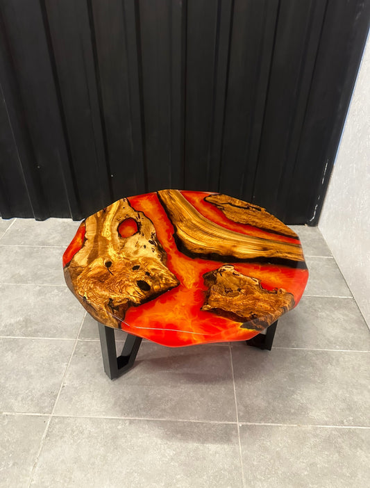 Volcano epoxy table